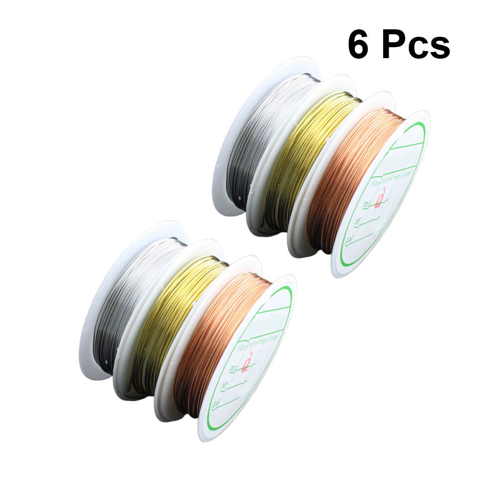 6 لفات من سلك النحاس الملون، س - مراجعة Copper Wire Roll وسعره